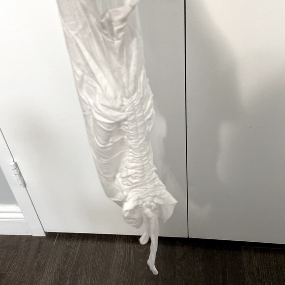 Dynamite White Side Cinch Baby Tee - Picture 3 of 4